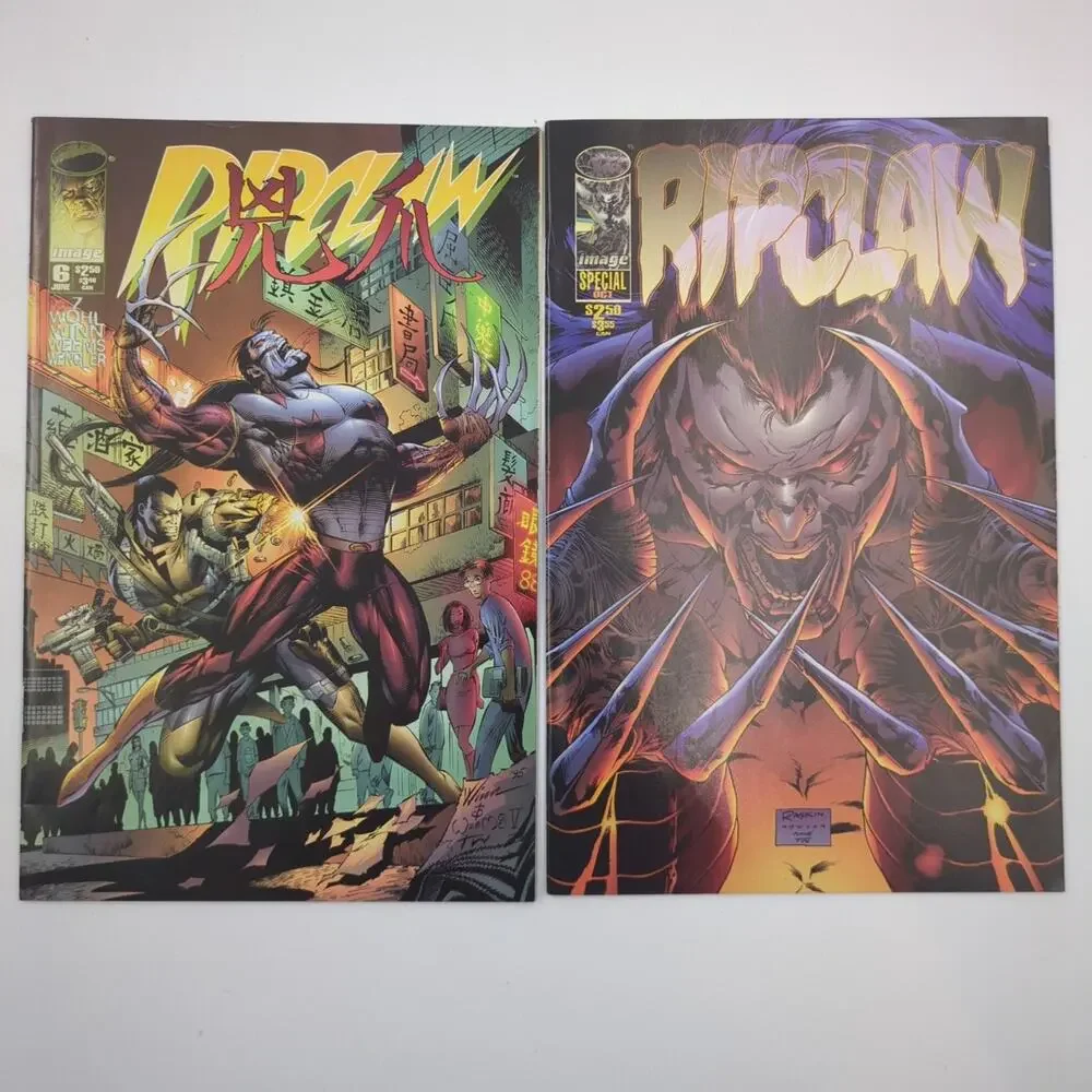 Ripclaw Comic Lot of 8 Issues #1-6, #1 & Special Image Comics Modern Age
